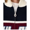 Chaqueta de punto Prohibited Berlin Letterman Navy