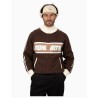 Chaqueta de punto Prohibited Berlin Letterman Marron