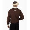 Chaqueta de punto Prohibited Berlin Letterman Marron