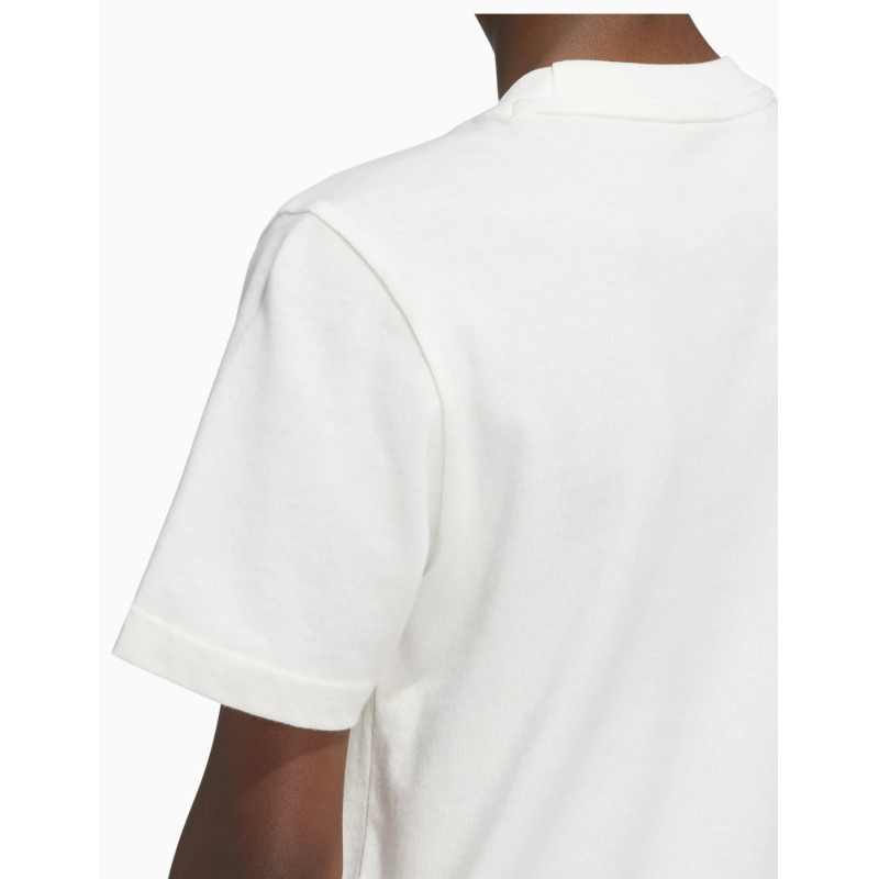 Camiseta de manga corta Adidas White Junior (Adolescentes)