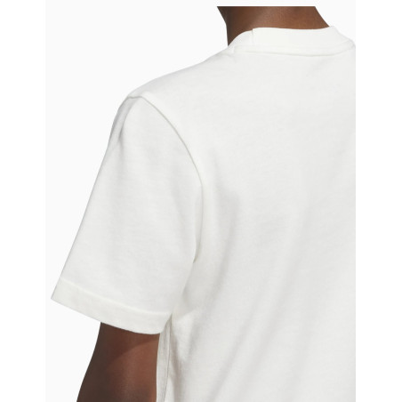 Camiseta de manga corta Adidas White Junior (Adolescentes)