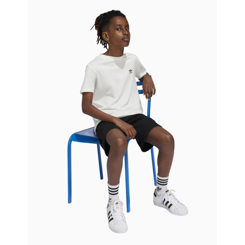 Camiseta de manga corta Adidas White Junior (Adolescentes)