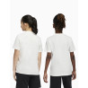Camiseta de manga corta Adidas White Junior (Adolescentes)