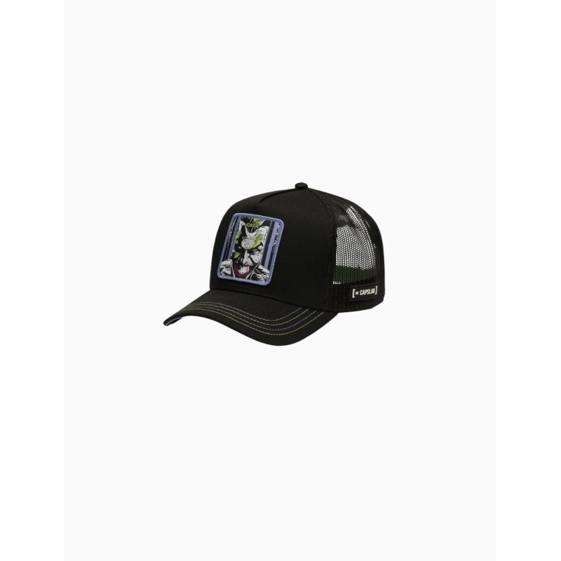 Gorra Capslab trucker negra Comics de Joker