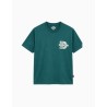 Camiseta Dickies Cornvelle manga corta verde oscuro