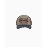 Gorra Von Dutch curva multicolor ajustable 1929 con fuego