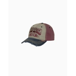 Gorra Von Dutch curva multicolor ajustable 1929 con fuego