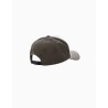 Gorra Von dutch logo marrón verde y beige ajustable