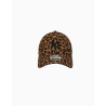 Gorra ajustable New Era New York Yankees para mujer, estampado de leopardo