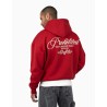 Sudadera Prohibited Textilwaren Hoodie Red Con Capucha