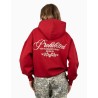 Sudadera Prohibited Textilwaren Hoodie Red Con Capucha