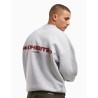 Sudadera Prohibited Crew Neck Grey Melange Unisex