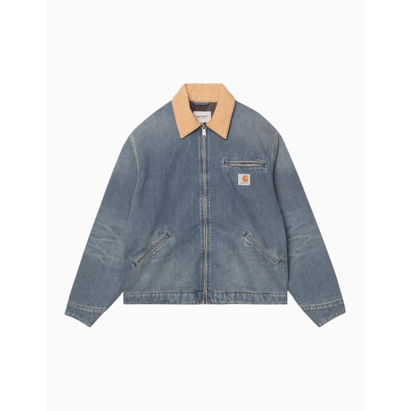 Chaqueta Carhartt WIP OG Detroit Jacket Blue Dusty H Brown