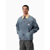 Chaqueta Carhartt WIP OG Detroit Jacket Blue Dusty H Brown