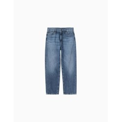 Pantalon Carhartt WIP Aaron Blue marble used wash