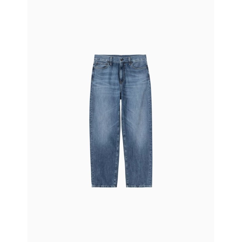 Pantalon Carhartt WIP Aaron Blue marble used wash