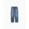 Pantalon Carhartt WIP Aaron Blue marble used wash