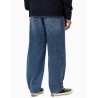 Pantalon Carhartt WIP Aaron Blue marble used wash