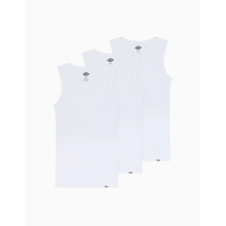 Camisetas de tirantes Dickies Amsterdam Tank Top white  (pack 3 unidades)