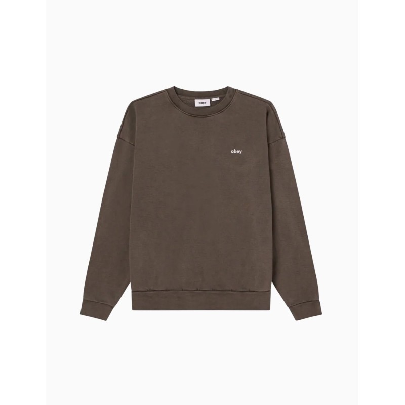 Sudadera OBEY Lowercase Pigment Crewneck