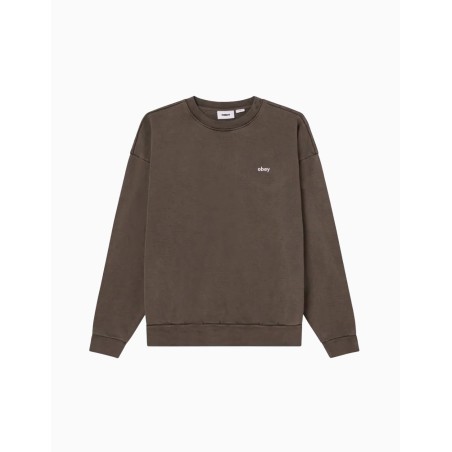 Sudadera OBEY Lowercase Pigment Crewneck