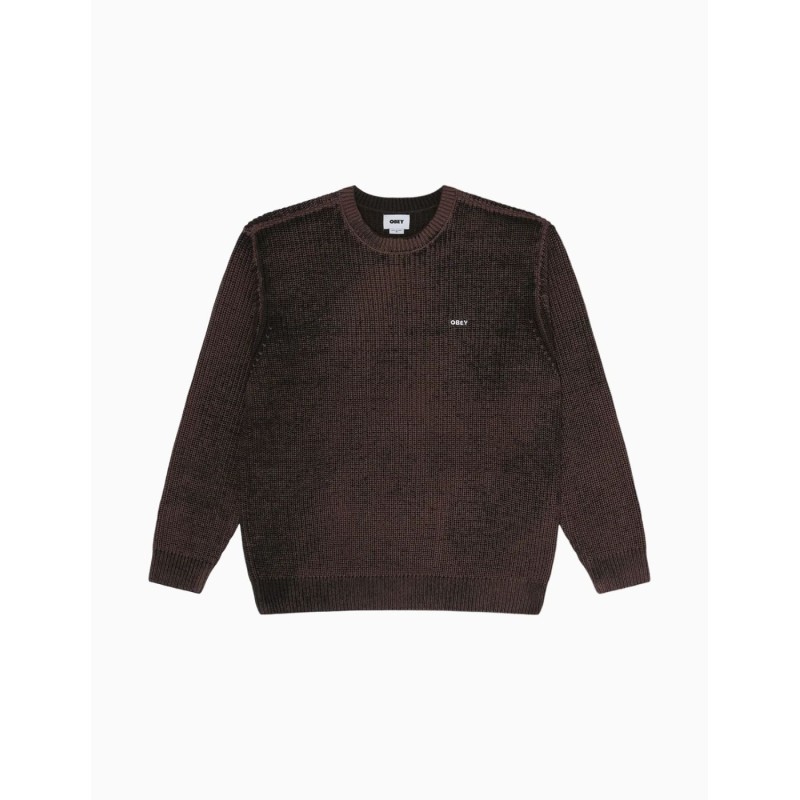 Jersey Obey Spray Effect Sweater
