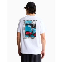 Camiseta The North Face holgada Apex ’75 Collage para hombre White
