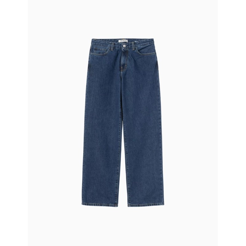 Pantalon Carhartt WIP Lavine para mujer Blue