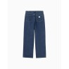 Pantalon Carhartt WIP Lavine para mujer Blue