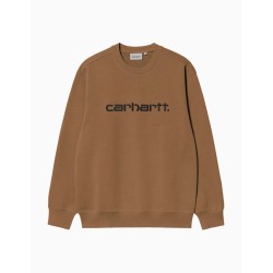 Sudadedra Carhartt WIP Sweat H Brown