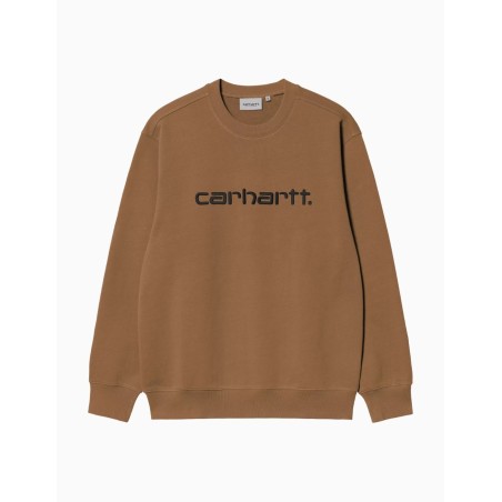 Sudadedra Carhartt WIP Sweat H Brown