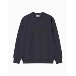 Sudadera Carhartt WIP Sweat Crew Dark Navy