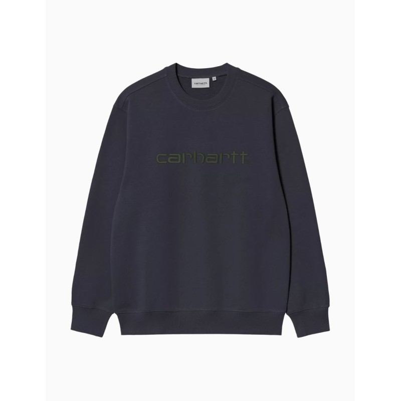 Sudadera Carhartt WIP Sweat Crew Dark Navy