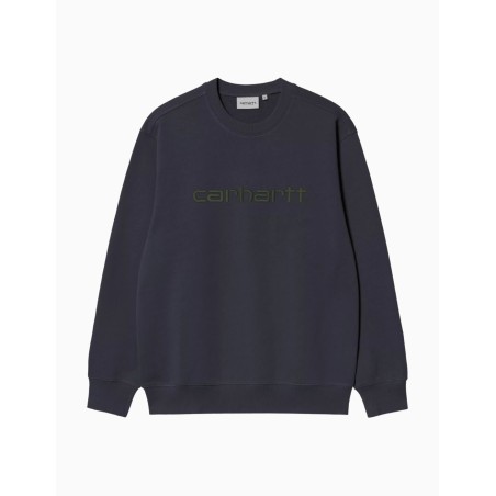 Sudadera Carhartt WIP Sweat Crew Dark Navy