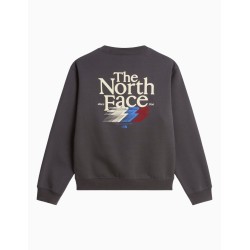 Sudadera The North Face Retro Trail Relaxed Anthracite Grey