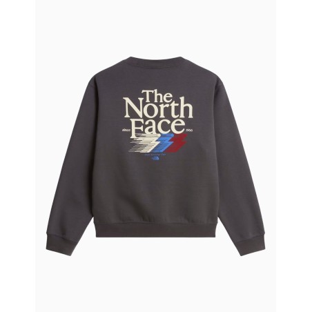 Sudadera The North Face Retro Trail Relaxed Anthracite Grey