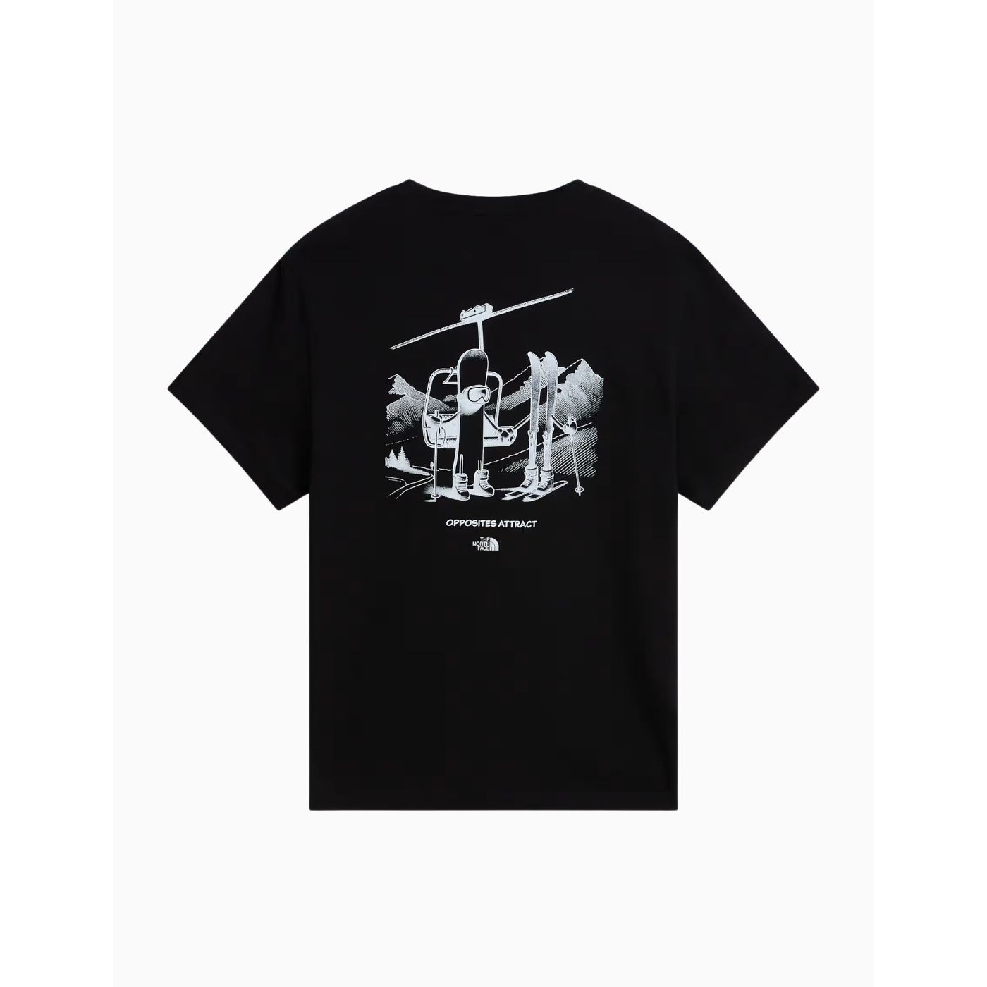 Camiseta The North Face Opposites Attract RLX Unisex Black