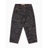 Pantalón Grimey Odd Cutlass Jacquard Big Boy Denim Raw Black