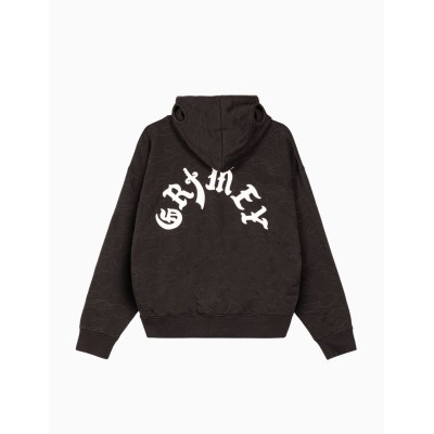 Sudadera Grimey Odd Cutlass Zipper Black Unisex