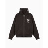 Sudadera Grimey Odd Cutlass Zipper Black Unisex