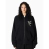 Sudadera Grimey Odd Cutlass Zipper Black Unisex