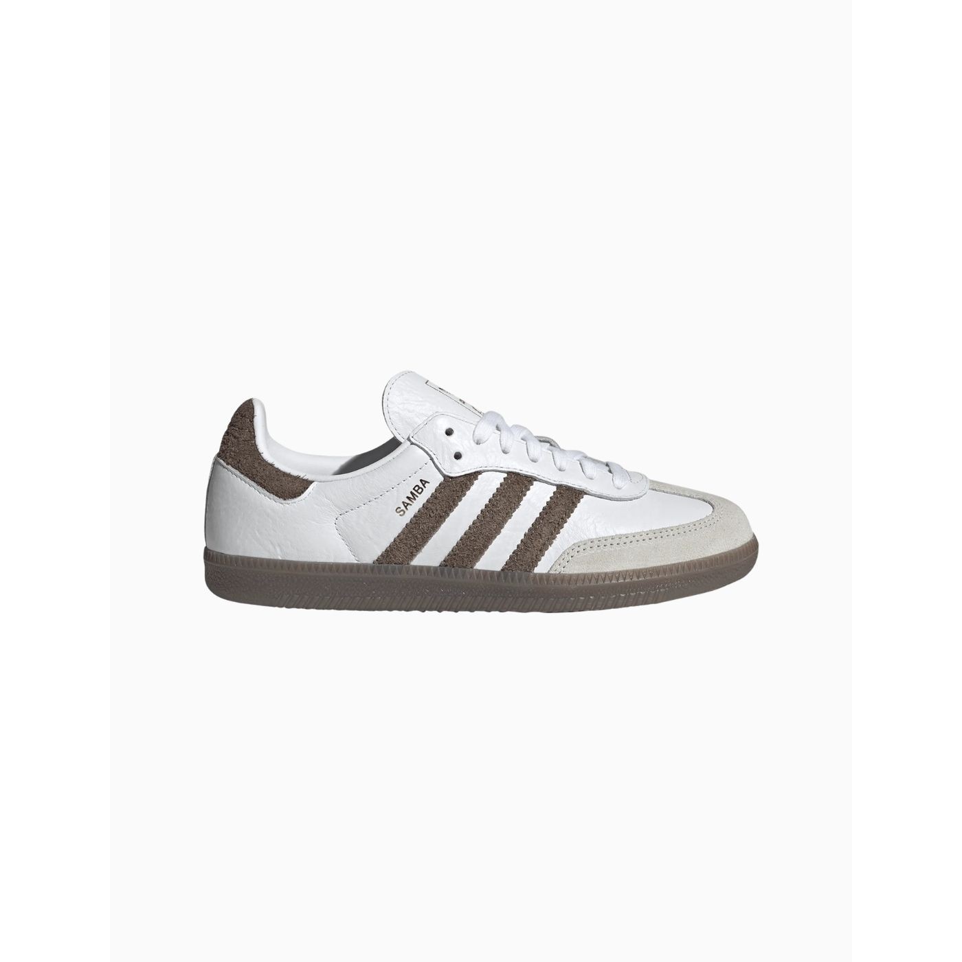 Zapatillas Adidas Samba OG W White and Brown