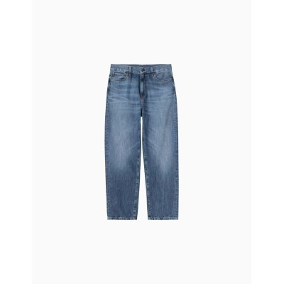 Pantalon Carhartt WIP Aaron Blue marble used wash