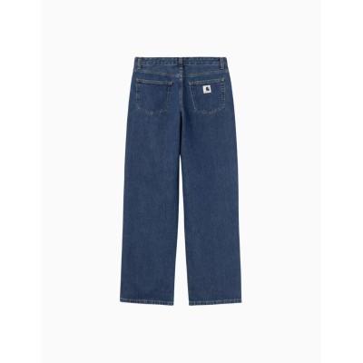Pantalon Carhartt WIP Lavine para mujer Blue