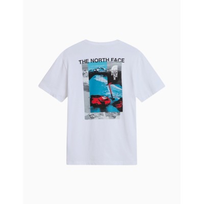 Camiseta The North Face holgada Apex ’75 Collage para hombre White