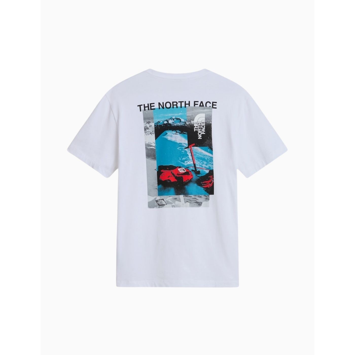 Camiseta The North Face holgada Apex ’75 Collage para hombre White