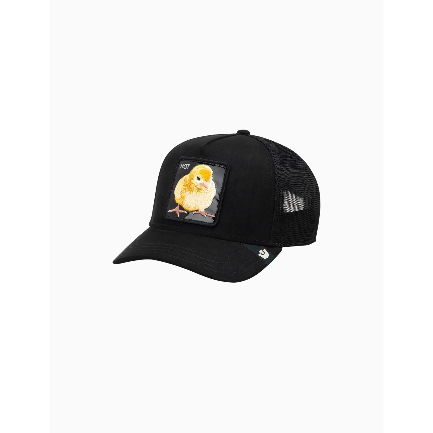 Gorra Goorin bros trucker negra Pollito