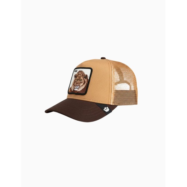 Gorra Goorin Bros trucker marrón león