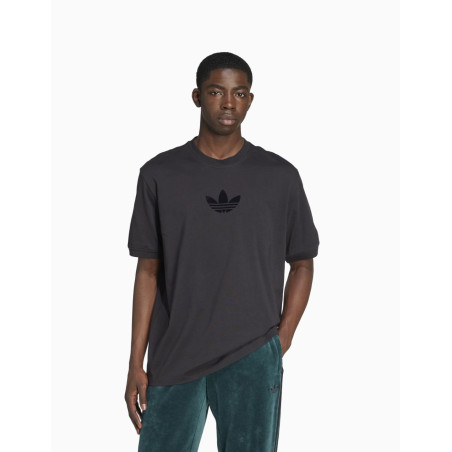 Camiseta de manga corta Adidas Oversize Tee para hombres Black