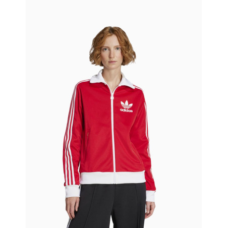 Chaqueta Adidas Classic TT para mujer Red